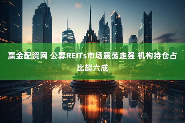 赢金配资网 公募REITs市场震荡走强 机构持仓占比超六成