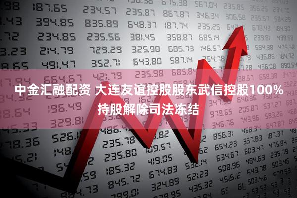 中金汇融配资 大连友谊控股股东武信控股100%持股解除司法冻结